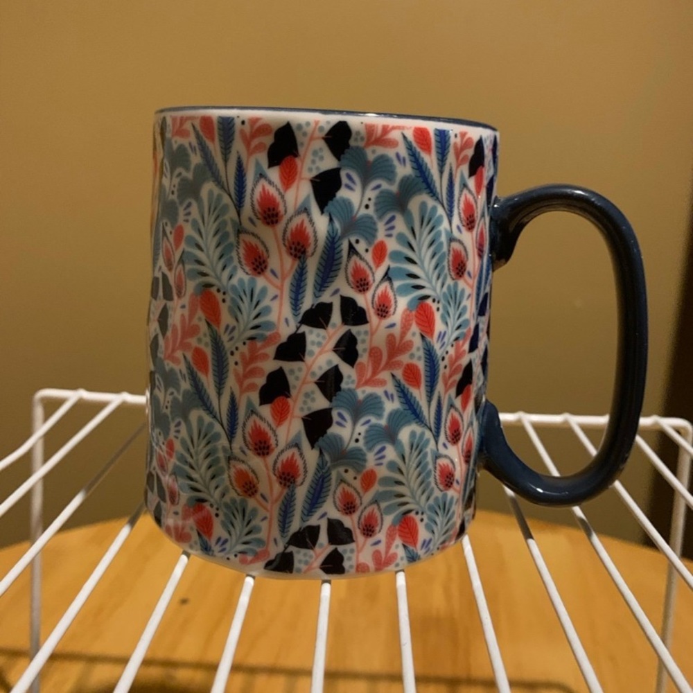 Bella Floral Porcelain Coffee Cup by 10 Strawberry Street